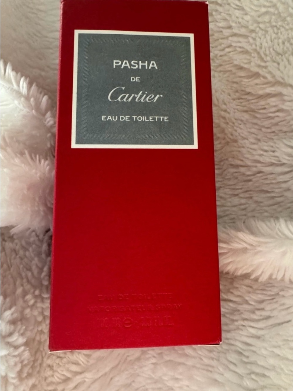 Cartier Pasha Eau de Toilette 3.3 oz with Box